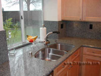 Sea Teal  
Granite Kitchen 1